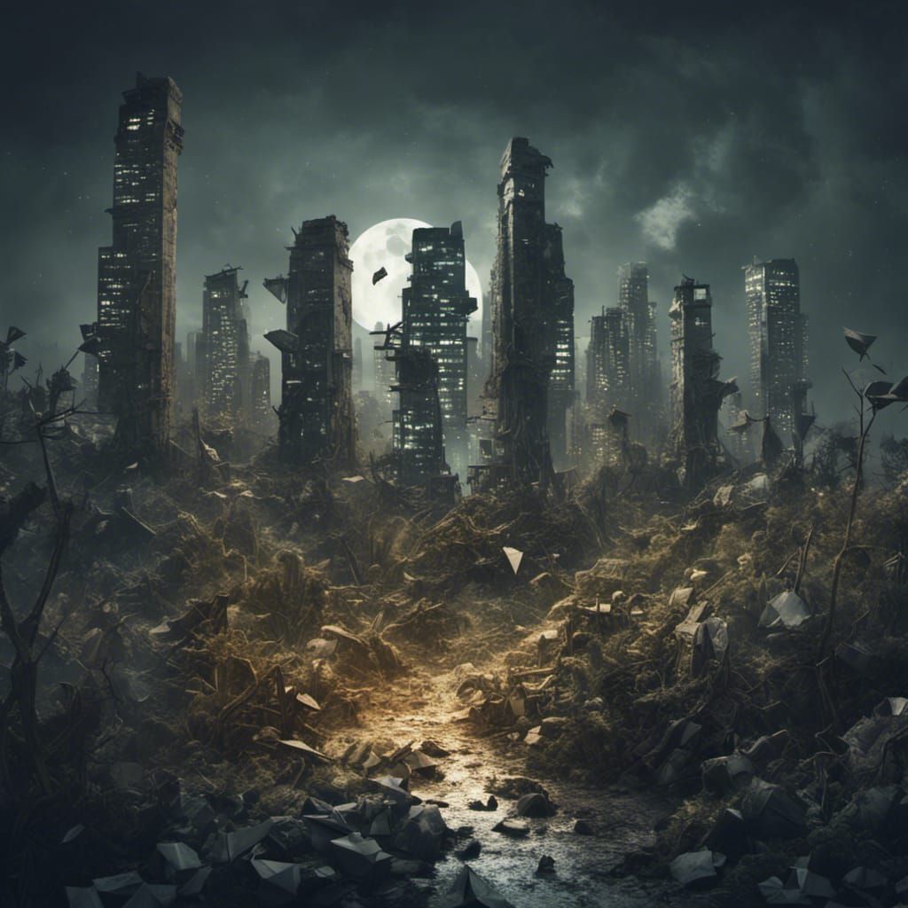 post-apocalyptic city