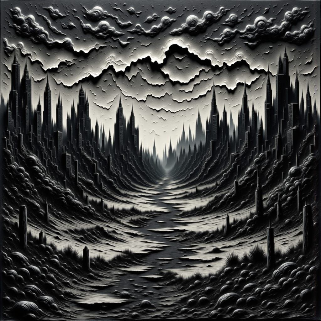 When the clouds whisper secrets and the shadows walk in line… welcome to the Valley of No Echo.