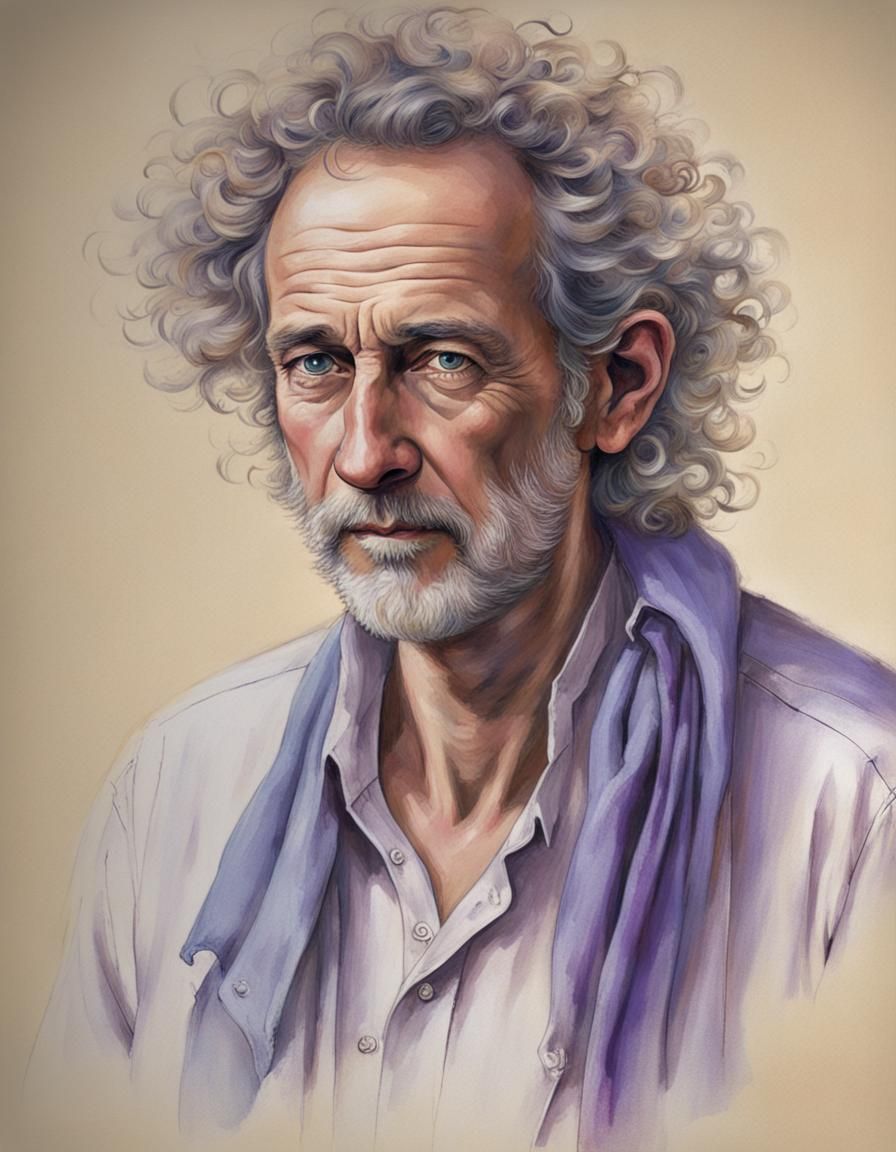 Un contrebassiste   by @Nelllle