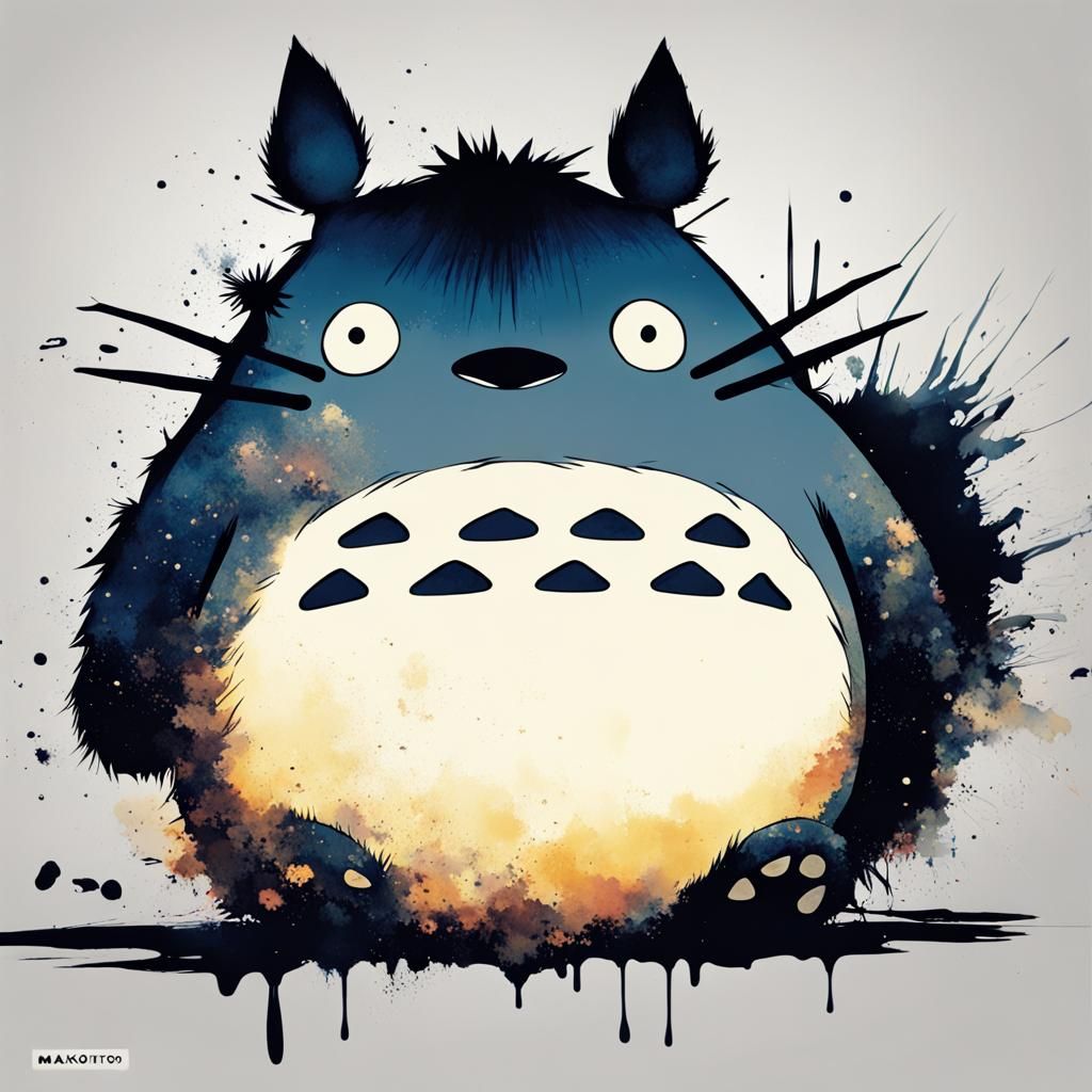 Totoro - AI Generated Artwork - NightCafe Creator