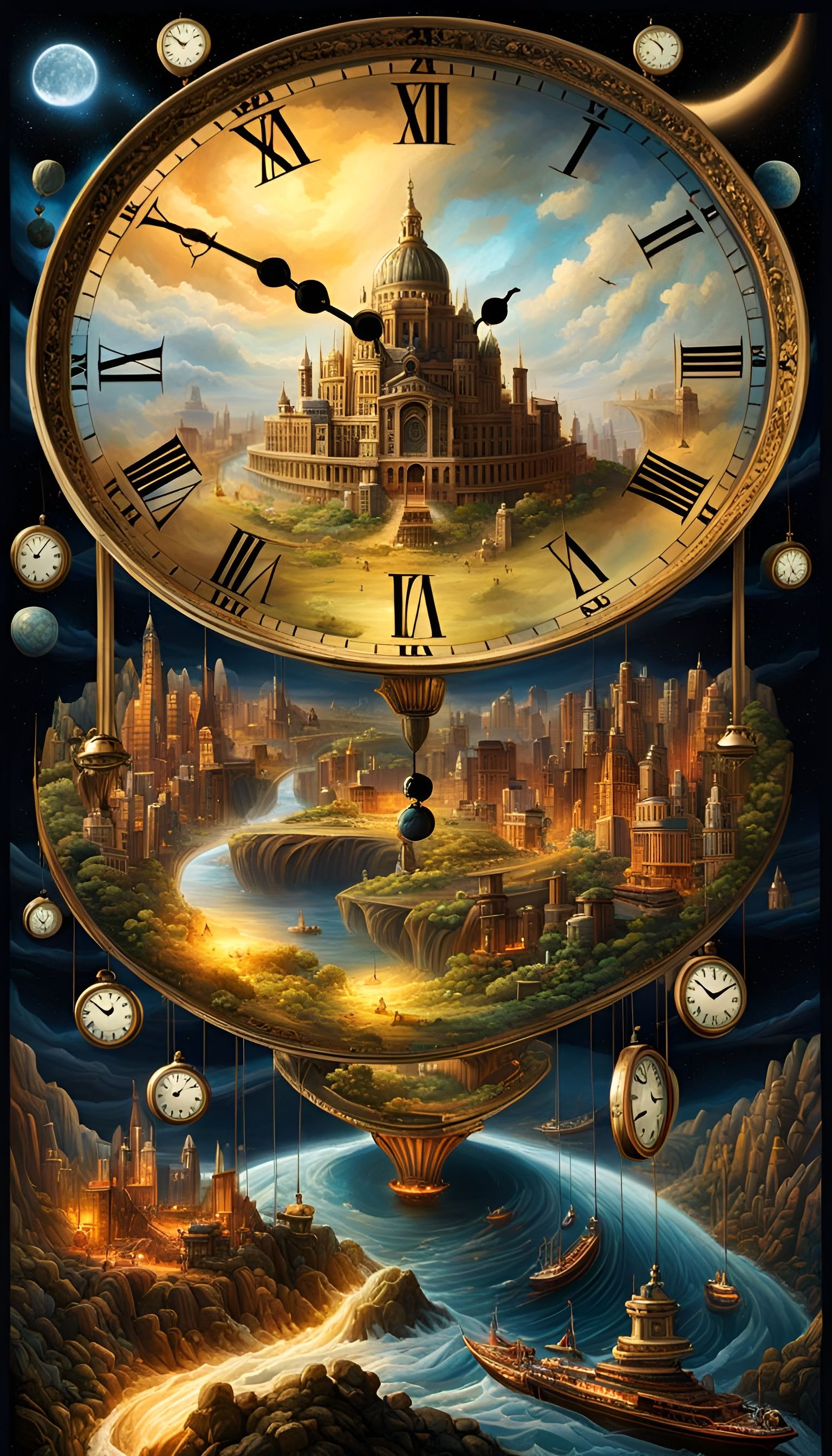 Time is an illusion, constructed from a human memory⌛  by @MagdaMagda