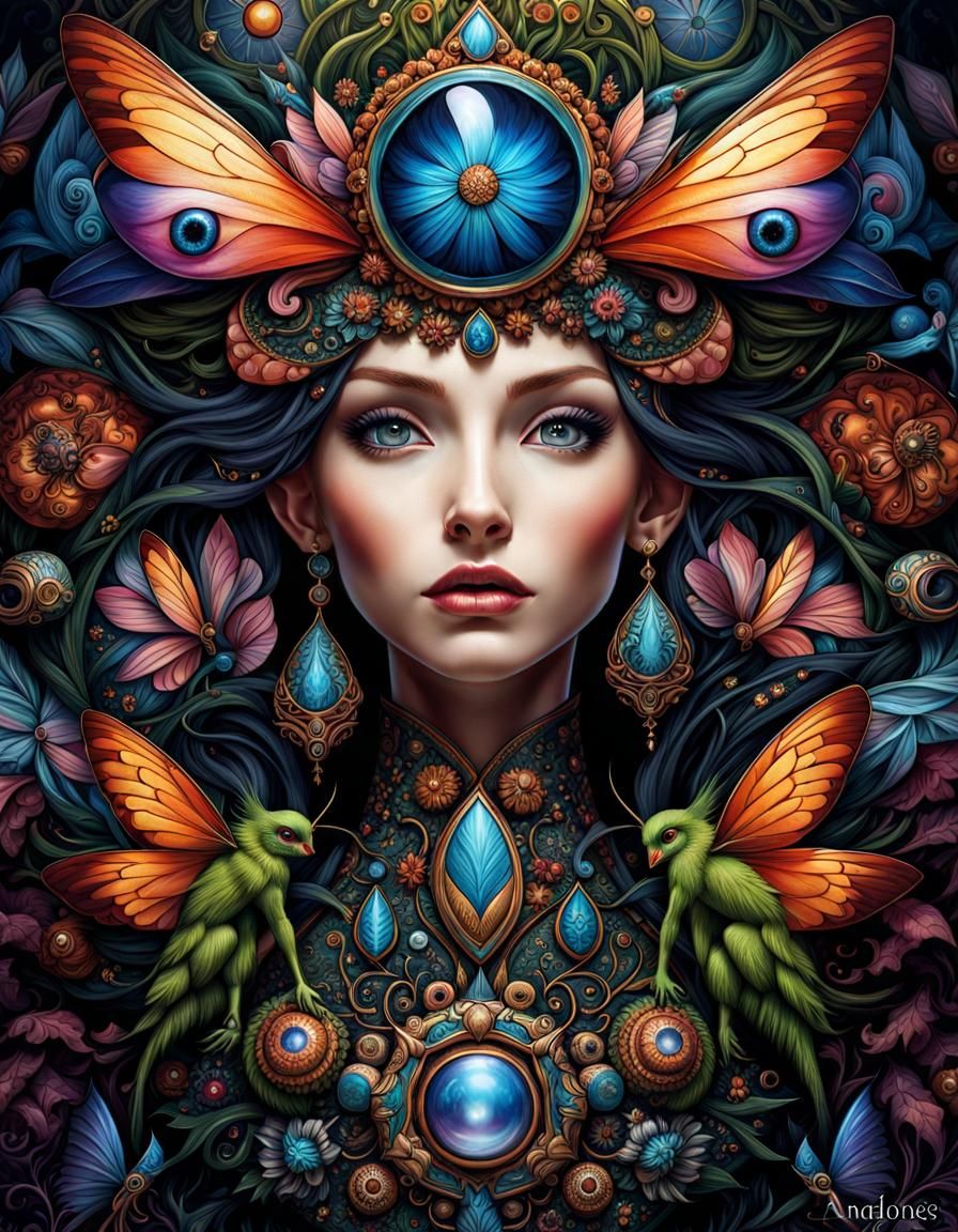 Faery Queen  by @Nia Nal