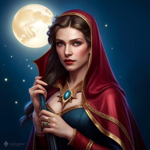 Sorceress - AI Generated Artwork - NightCafe Creator