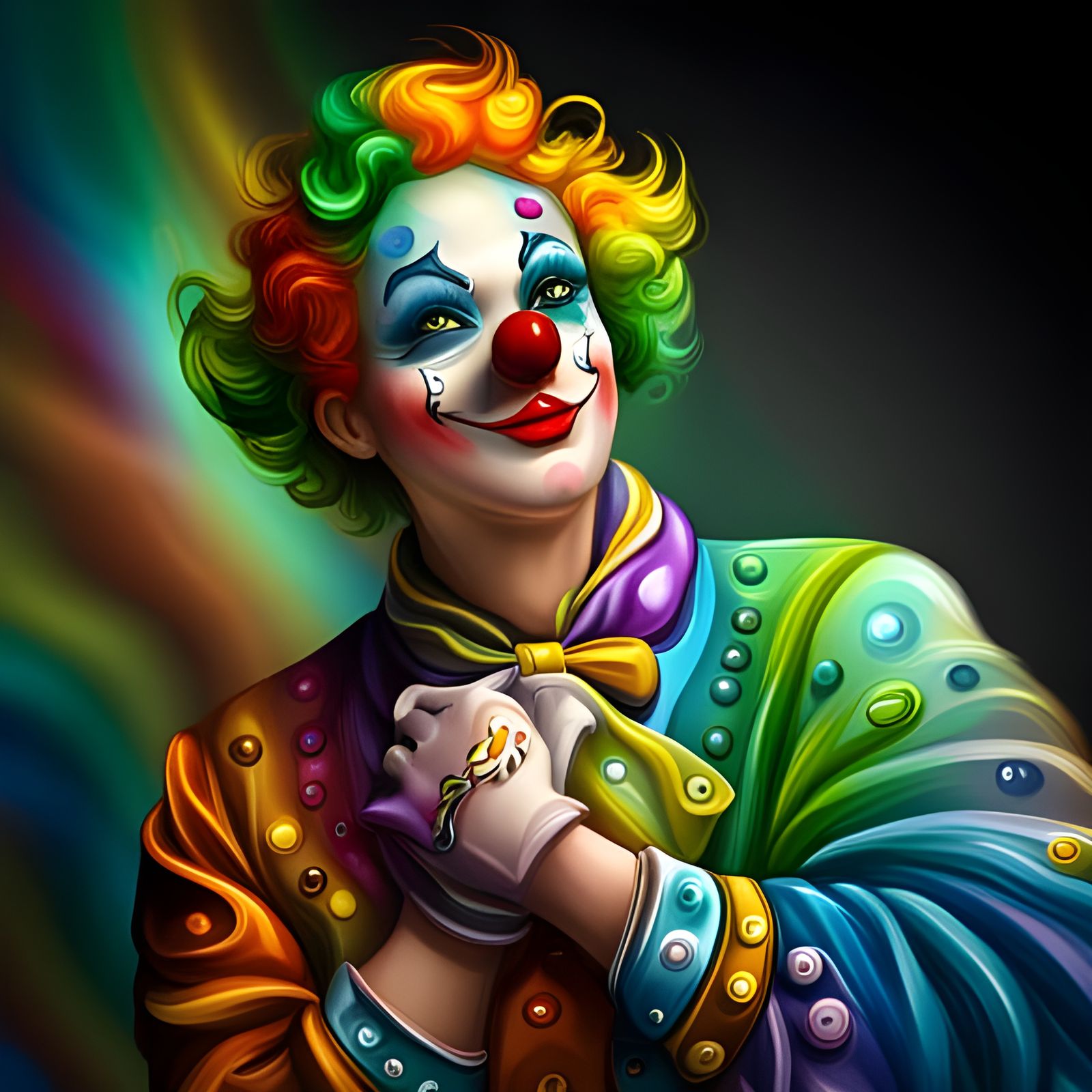 Sweet clown  by @Dobiki