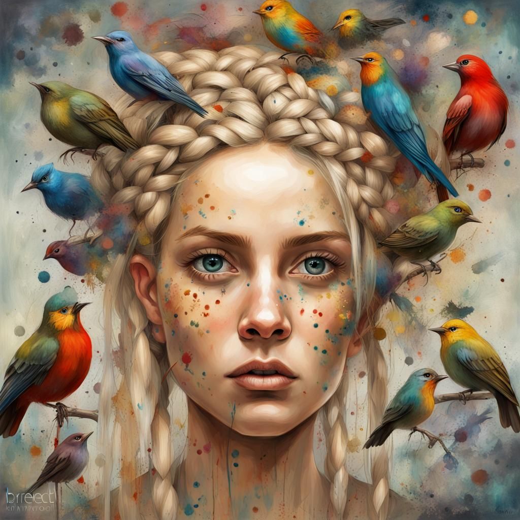 A little birdie told me... AI Generated Artwork NightCafe Creator