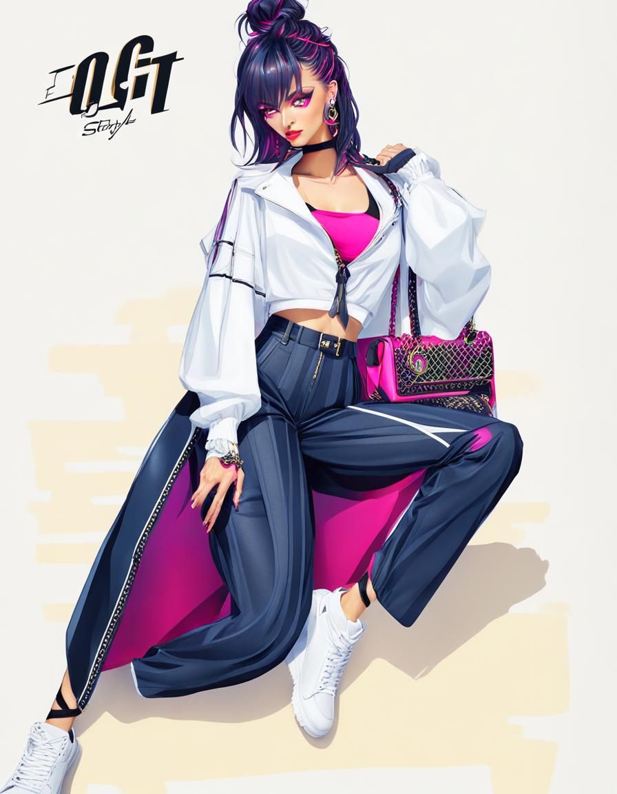 Light hot girl style outfit