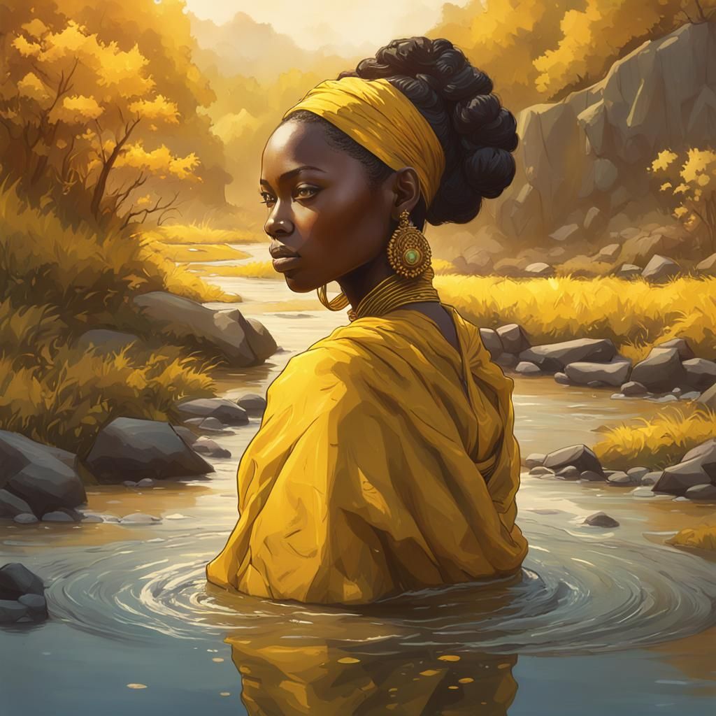 Oshun: the goddess of divinity, femininity, fertility, beaut...