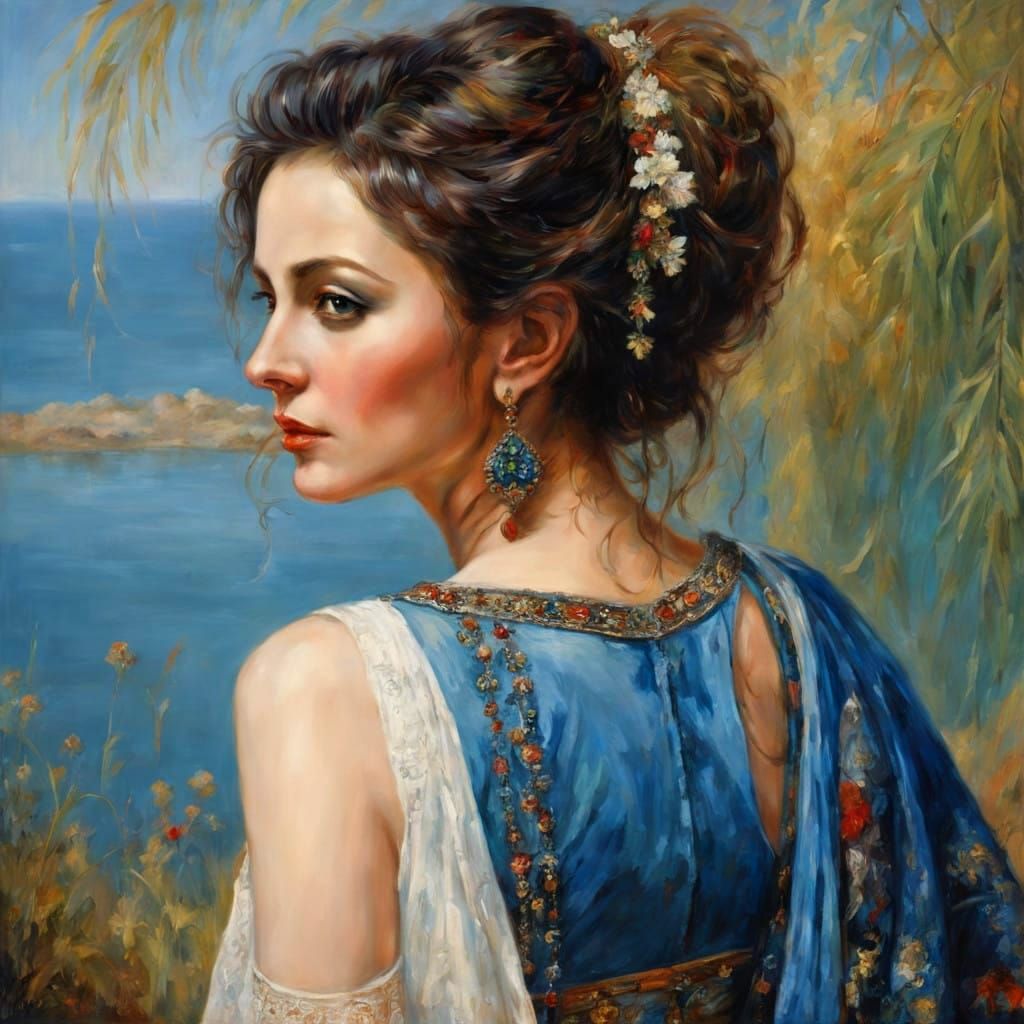 Sensual Portrait in Hyperrealistic Style