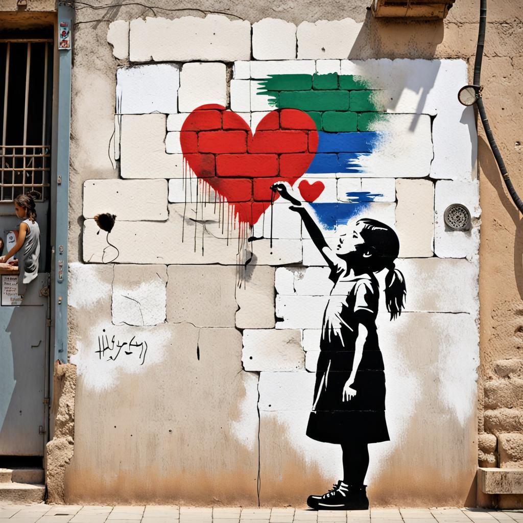 I STAND FOR PEACE AI Generated Artwork NightCafe Creator