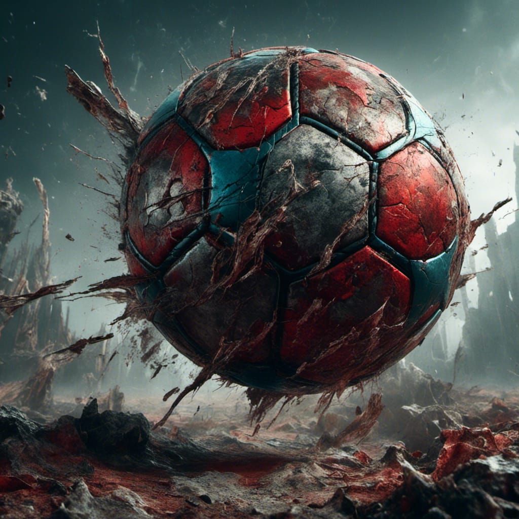 cool soccer ball - AI Generated Artwork - NightCafe Creator