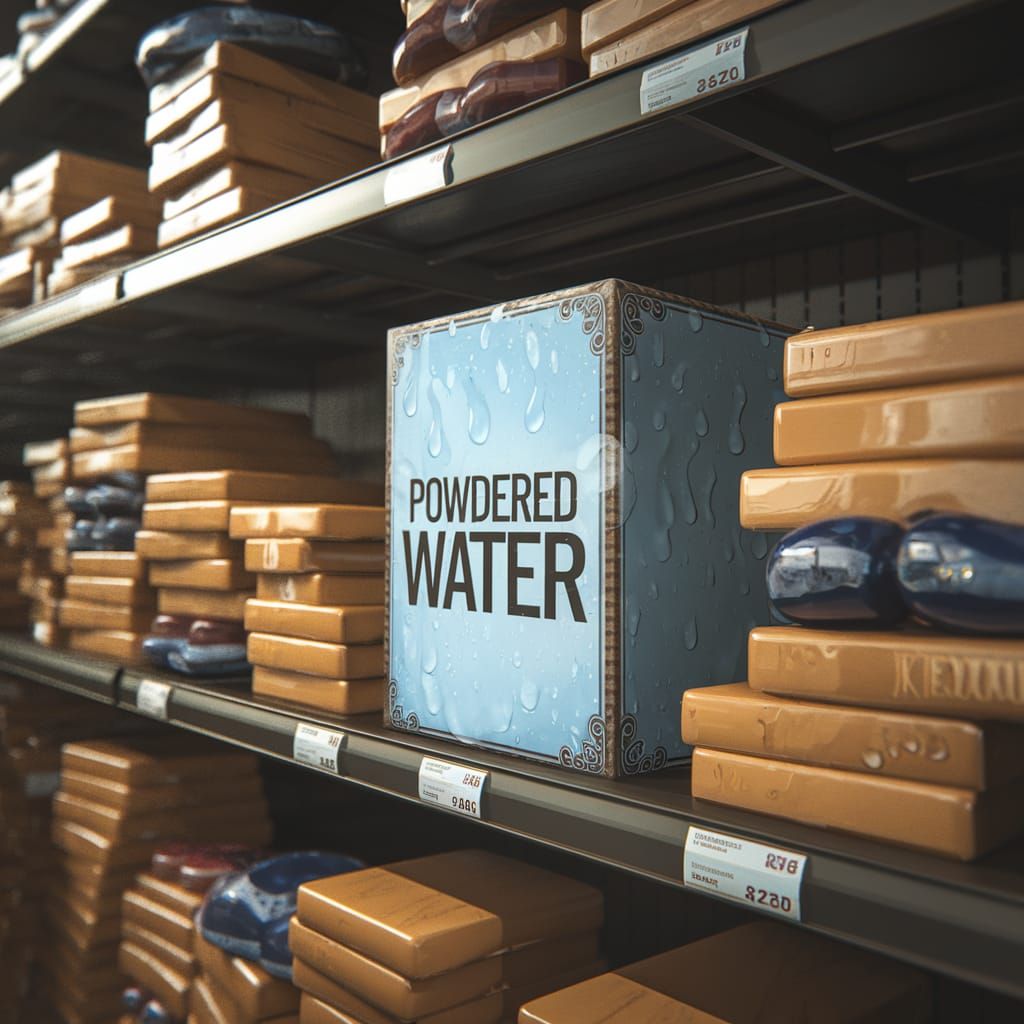 Just add water… 🤔  by @St_Moses