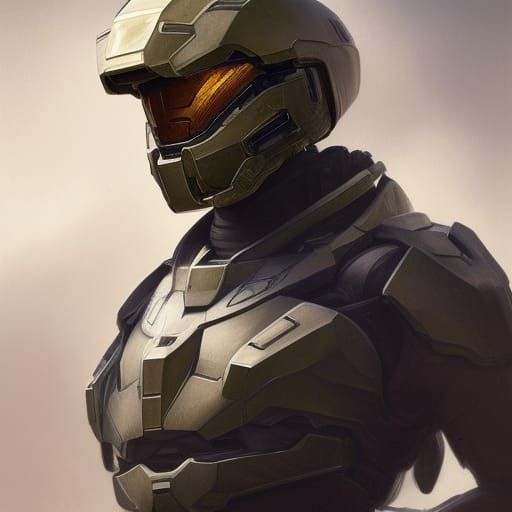 halo spartan bird beaked helmet - AI Generated Artwork - NightCafe Creator