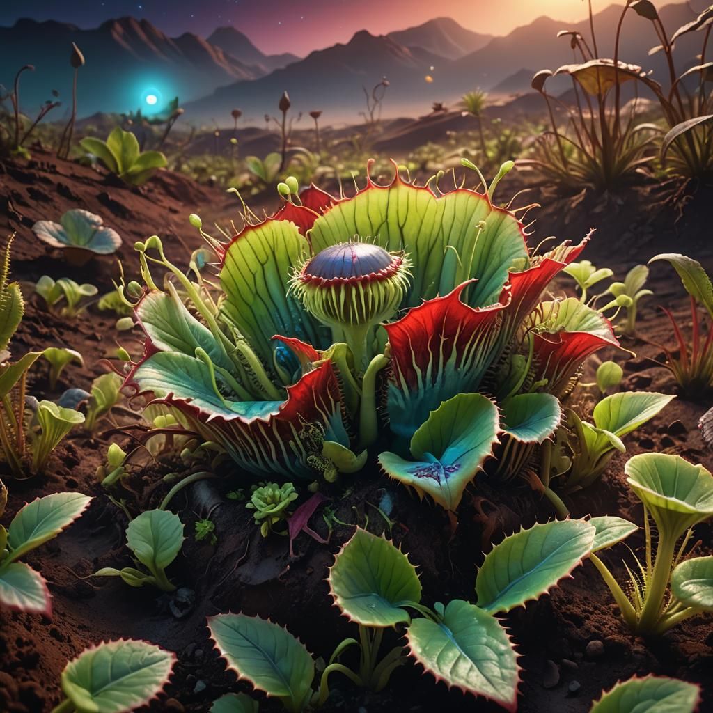Venus fly trap on Mars