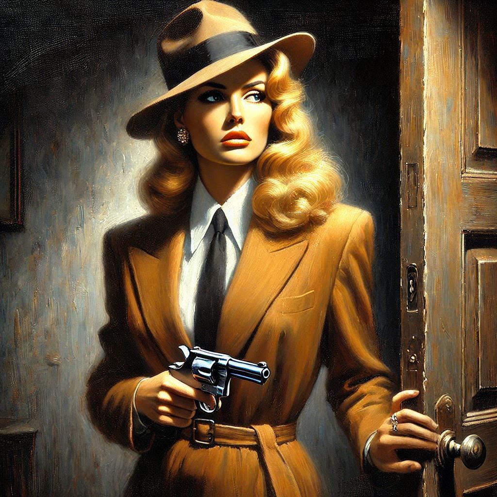 "Doorway to Danger" A Pretty Peeper Mystery