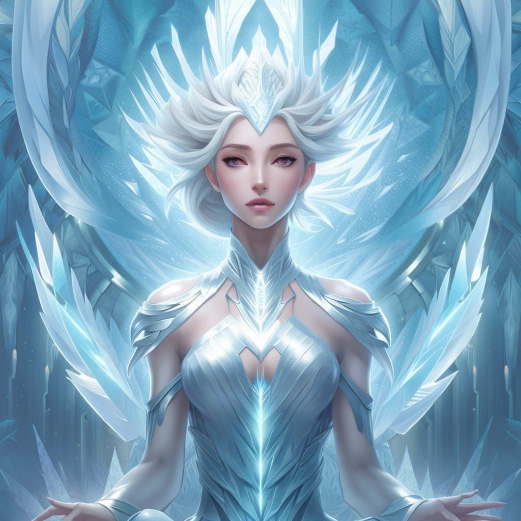 Frozen Deity - AI Generated Artwork - NightCafe Creator