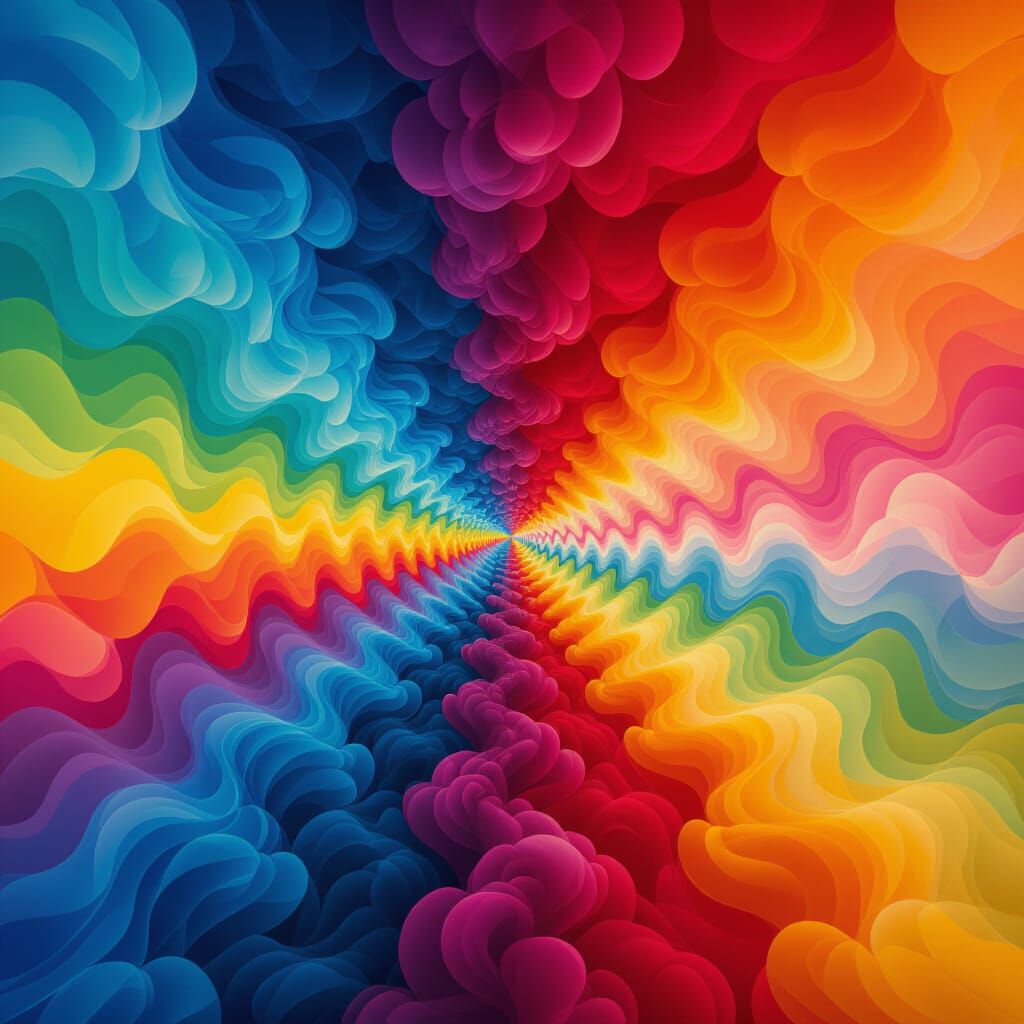 Horror Image Featuring Every Color Imaginable