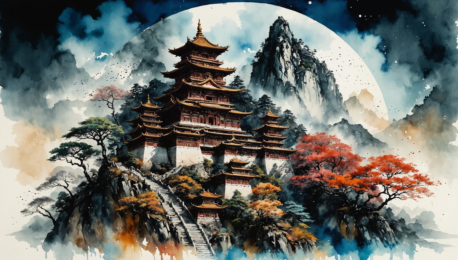 Tibetan Night Sky High Res