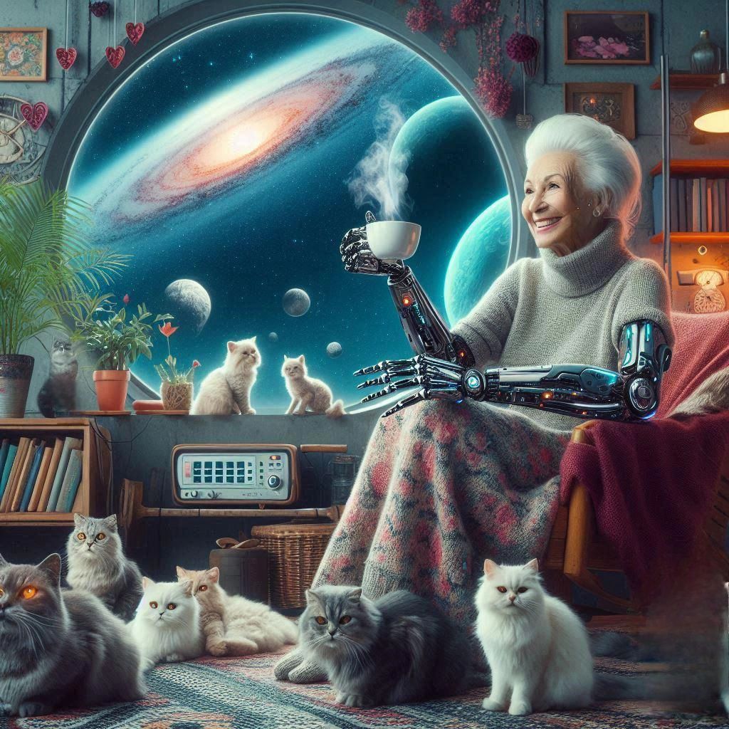 Dr. Simone Bechard, Professor of Cybernetics,  ISS-7