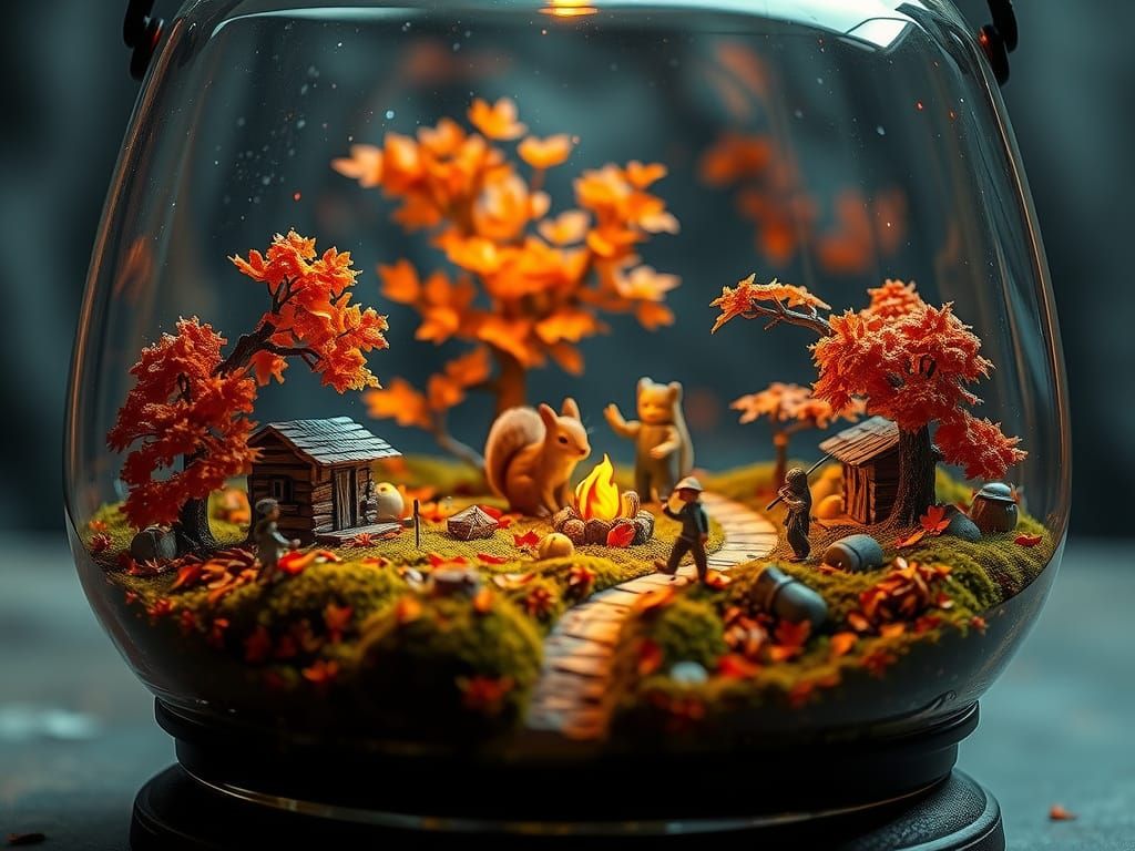 A world in a lantern