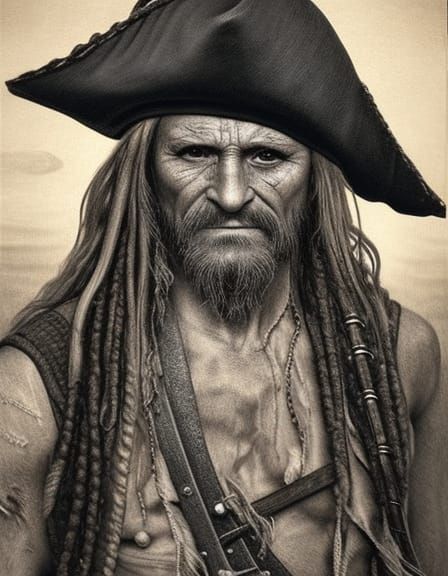 Pirate From A ChatGPT Prompt - AI Generated Artwork - NightCafe Creator