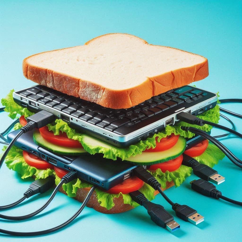 Computer Sandwich