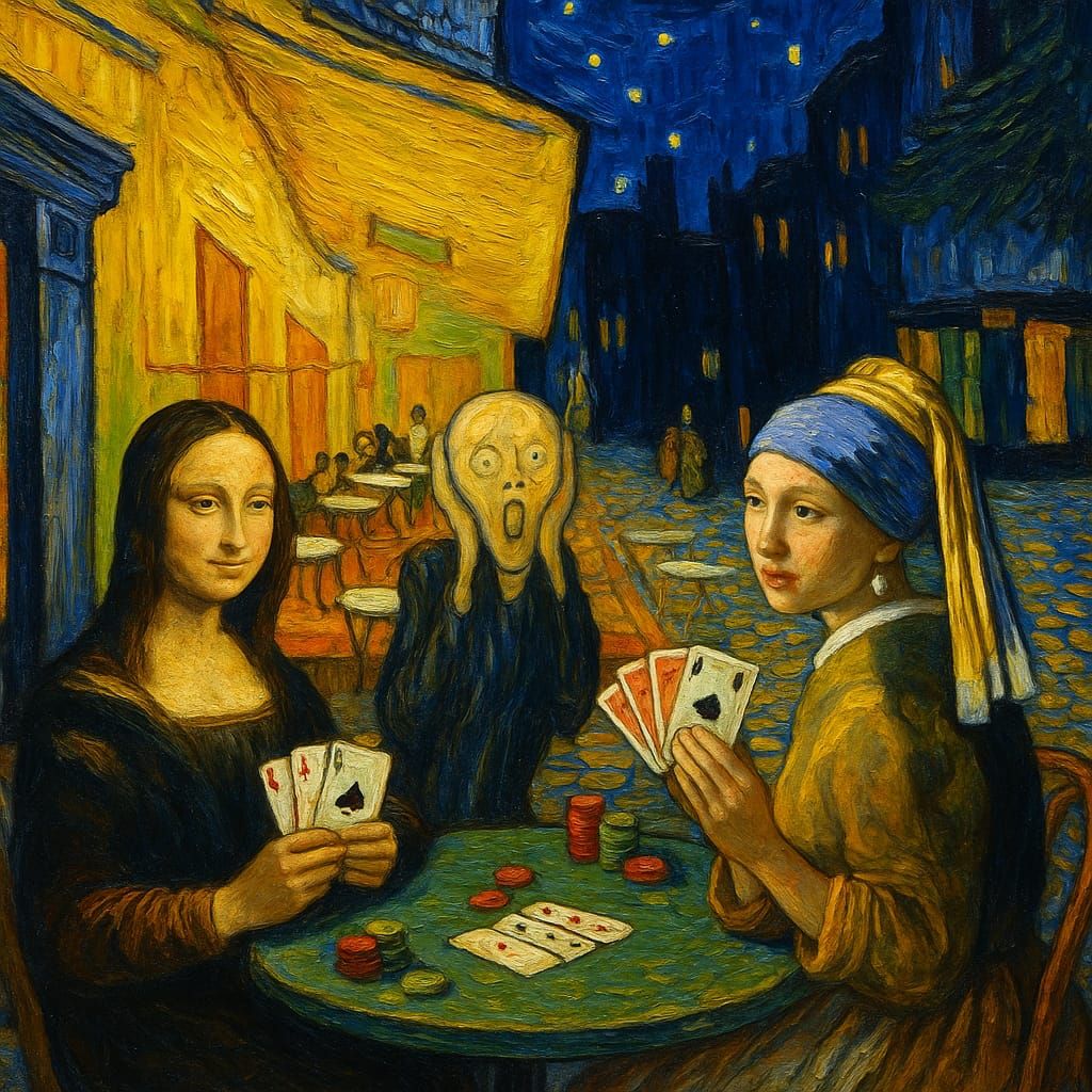 The Art History Night Cafe