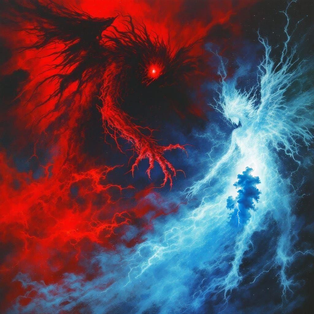 The Battle part Deux  by @Zabrie