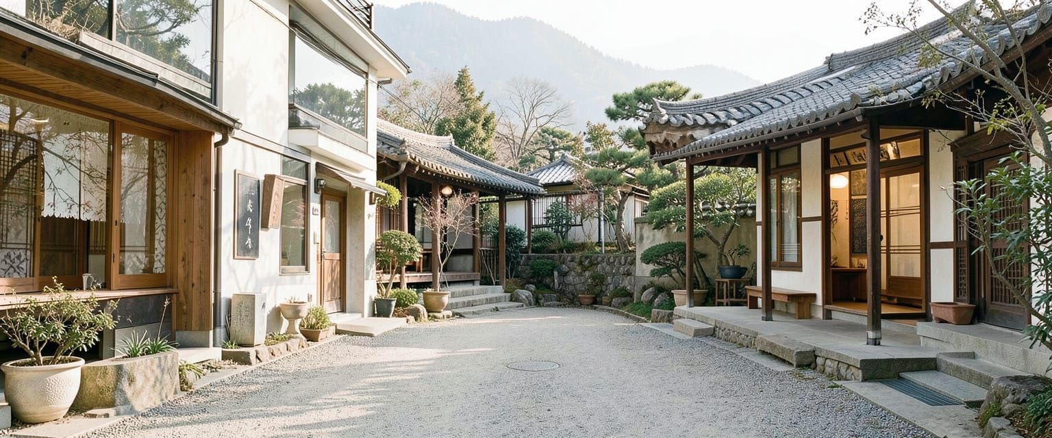 Colors of the North, Modern Path, Old Korean Houses