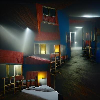 hotel backrooms