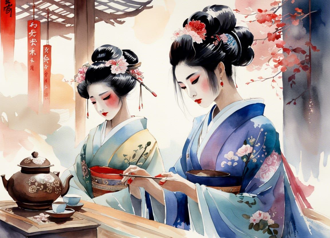 Tea Ceremony  by @Doc