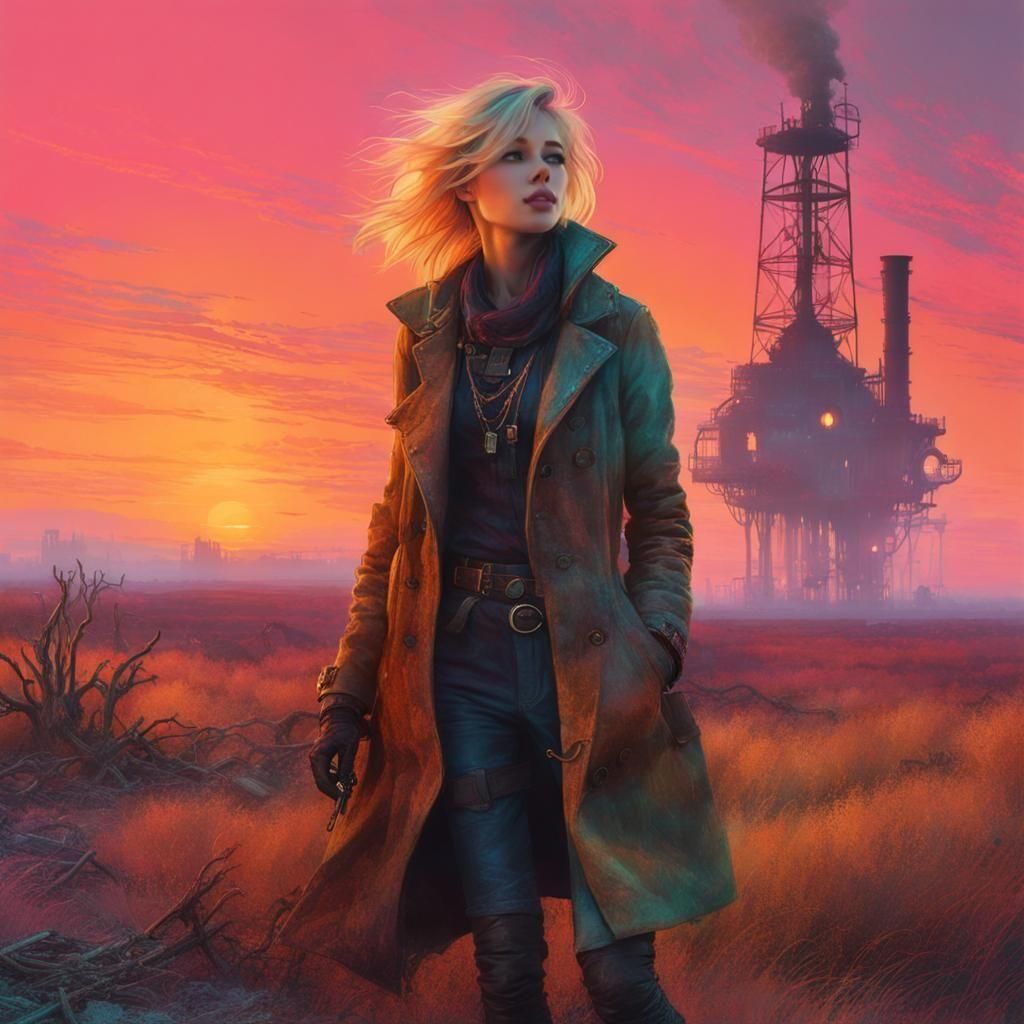 The Wasteland Wanderer   by @Bruno Camadini