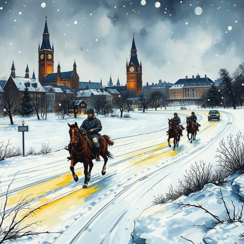Winter panorama