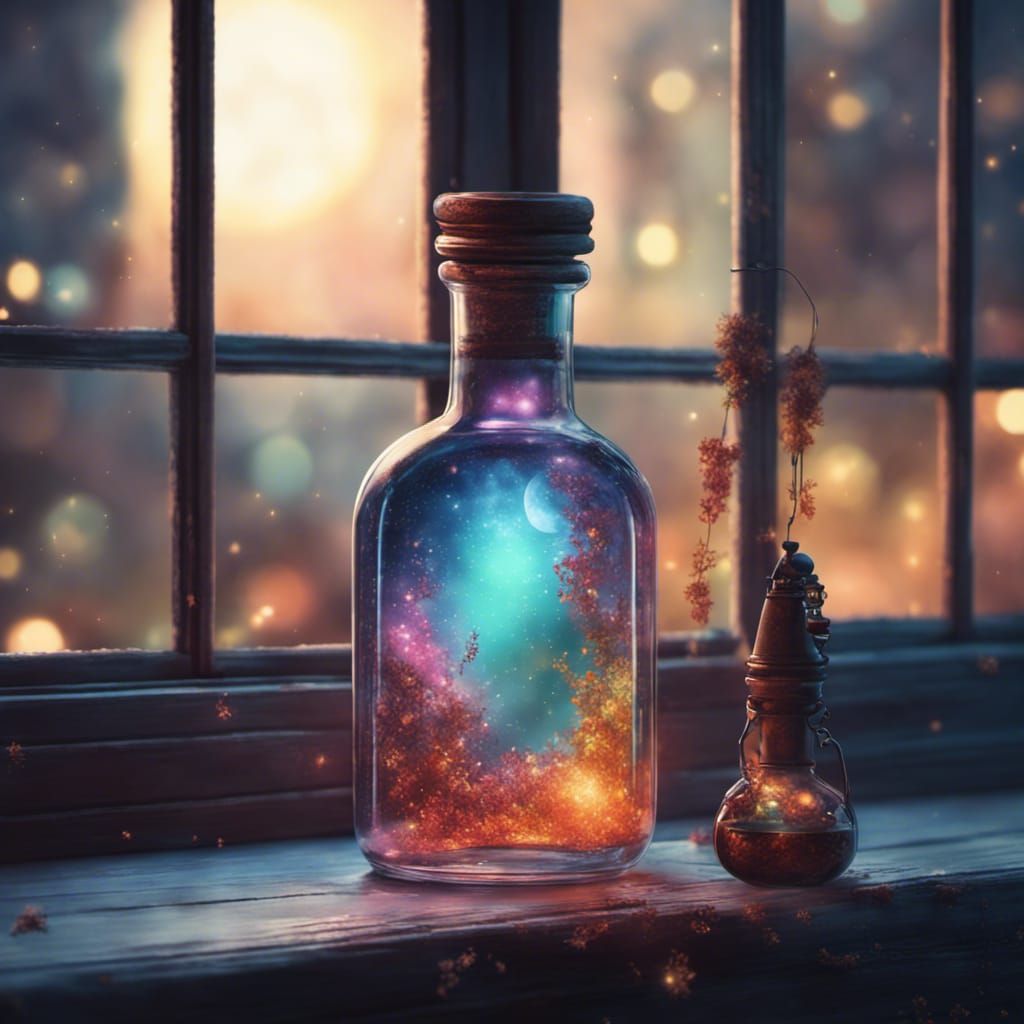 Magical Fairy Potion - AI Generated Artwork - NightCafe Creator