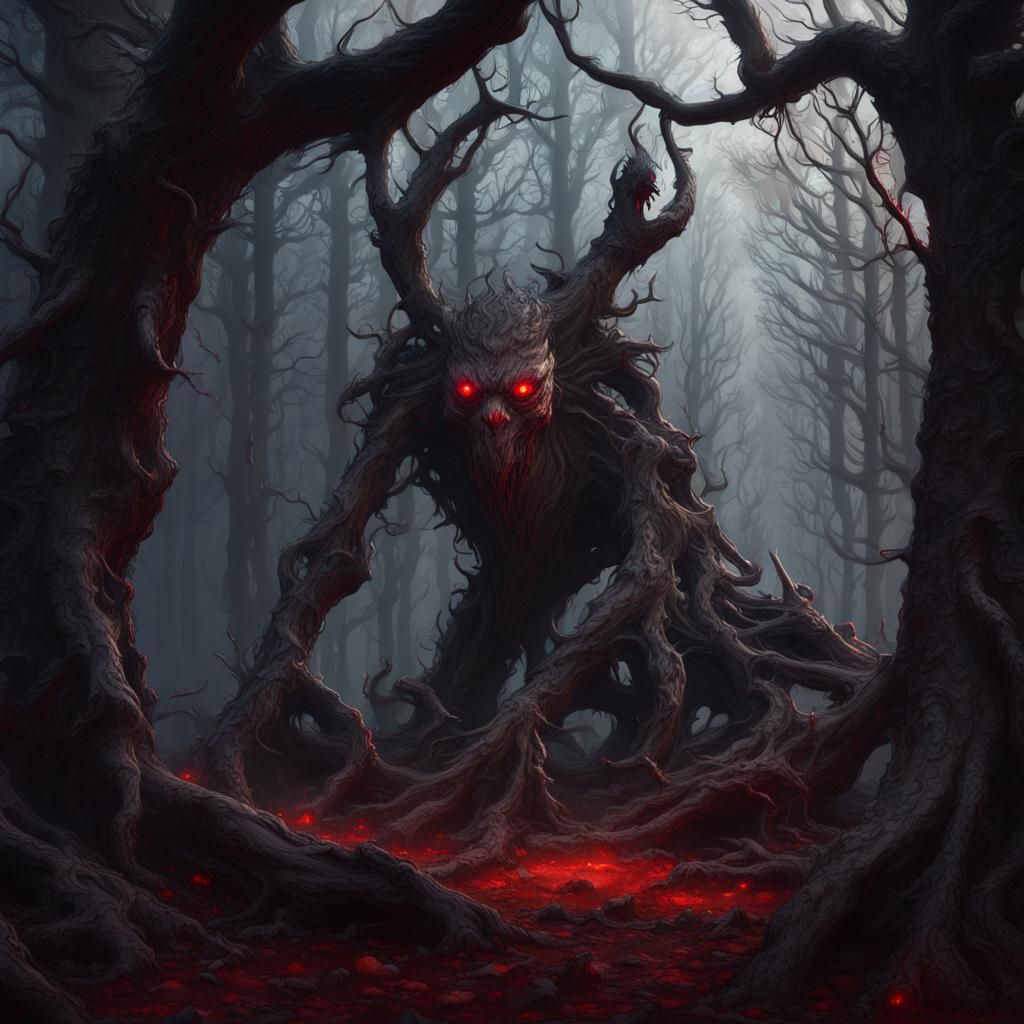 Dark woods  by @Andy Baldwin