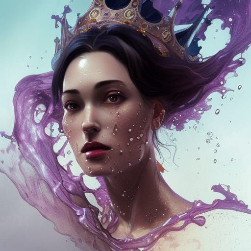 Juice Queen AI Generated Artwork NightCafe Creator