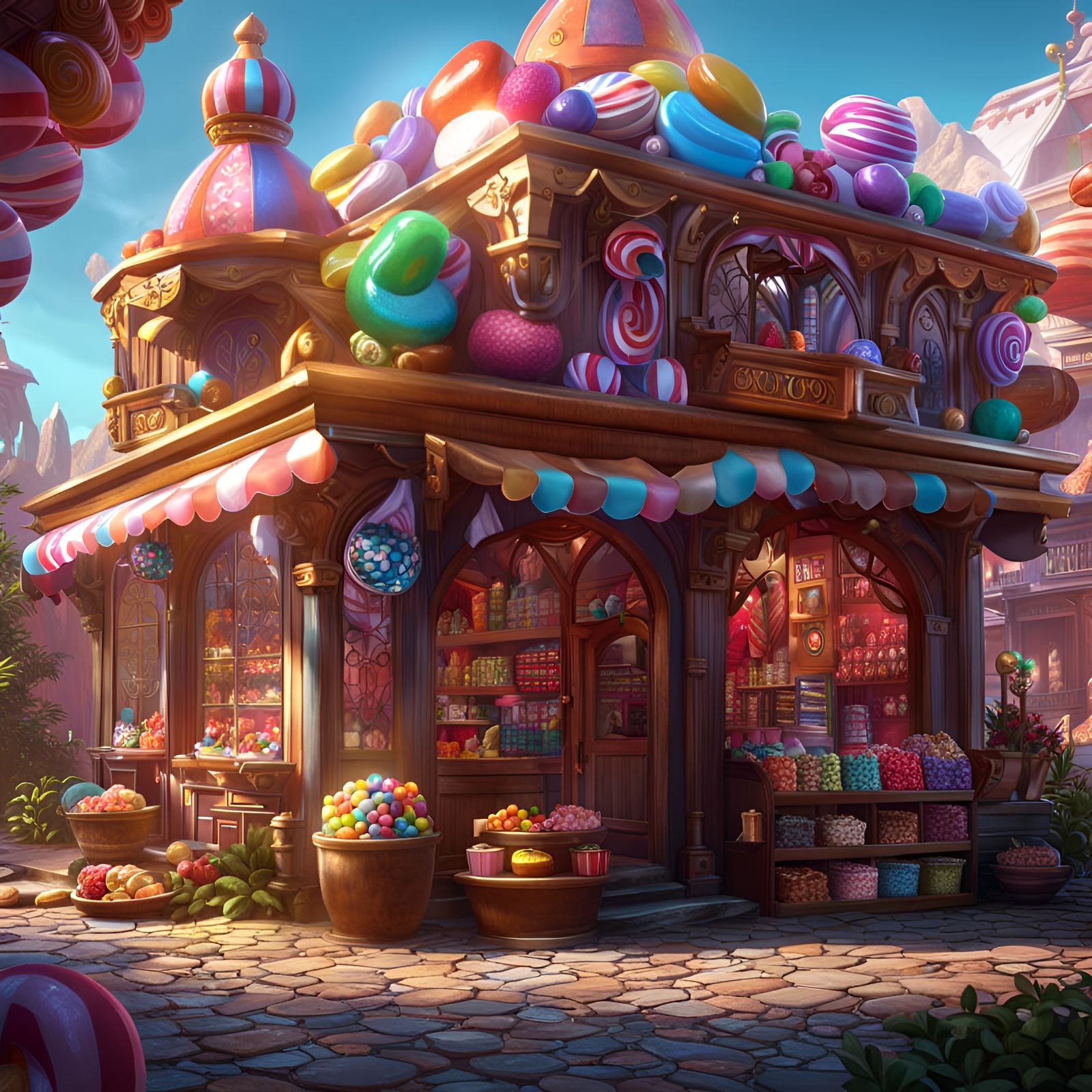 Candyland  by @Irr