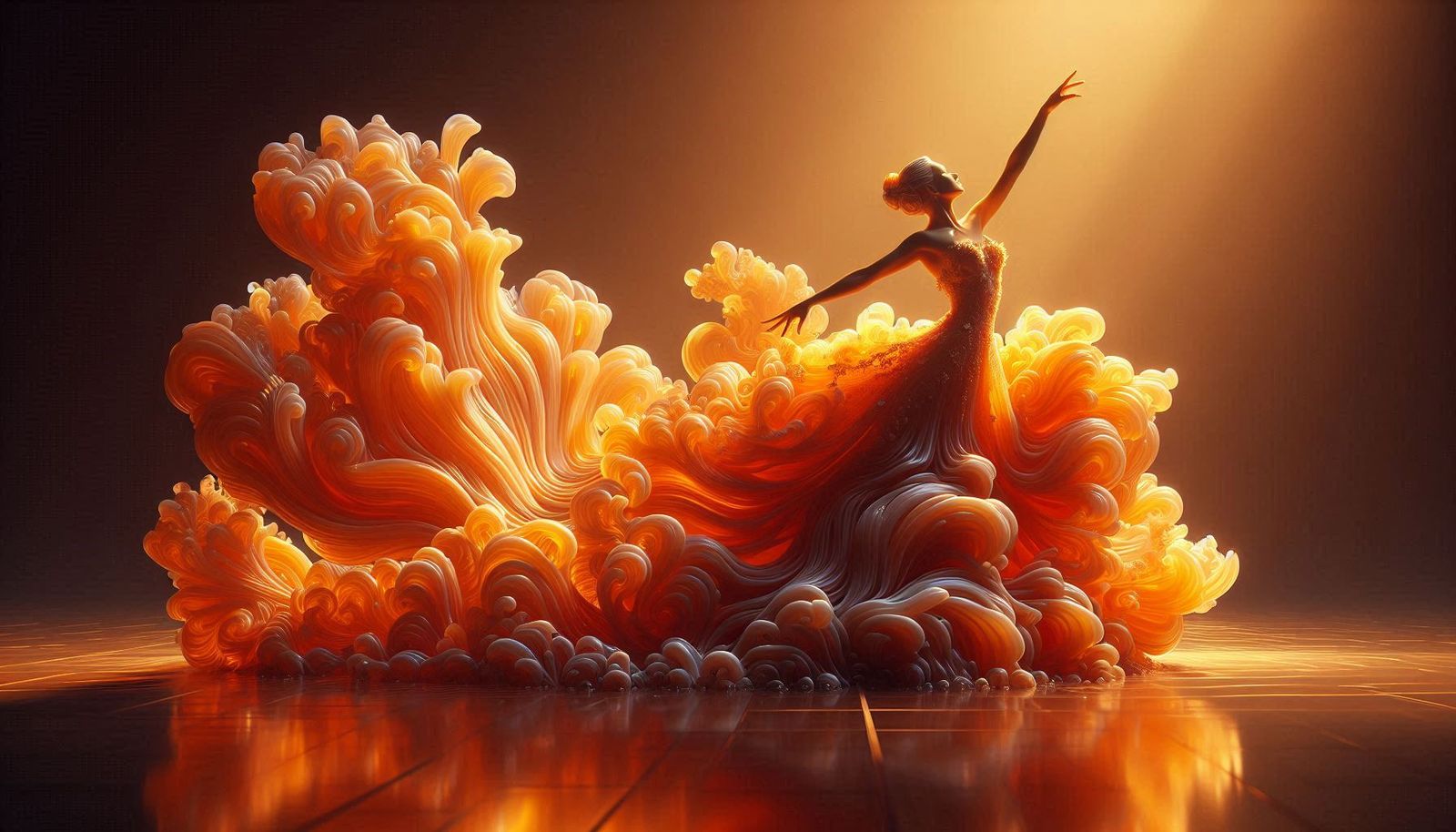 Flamenco Jelly Dancer