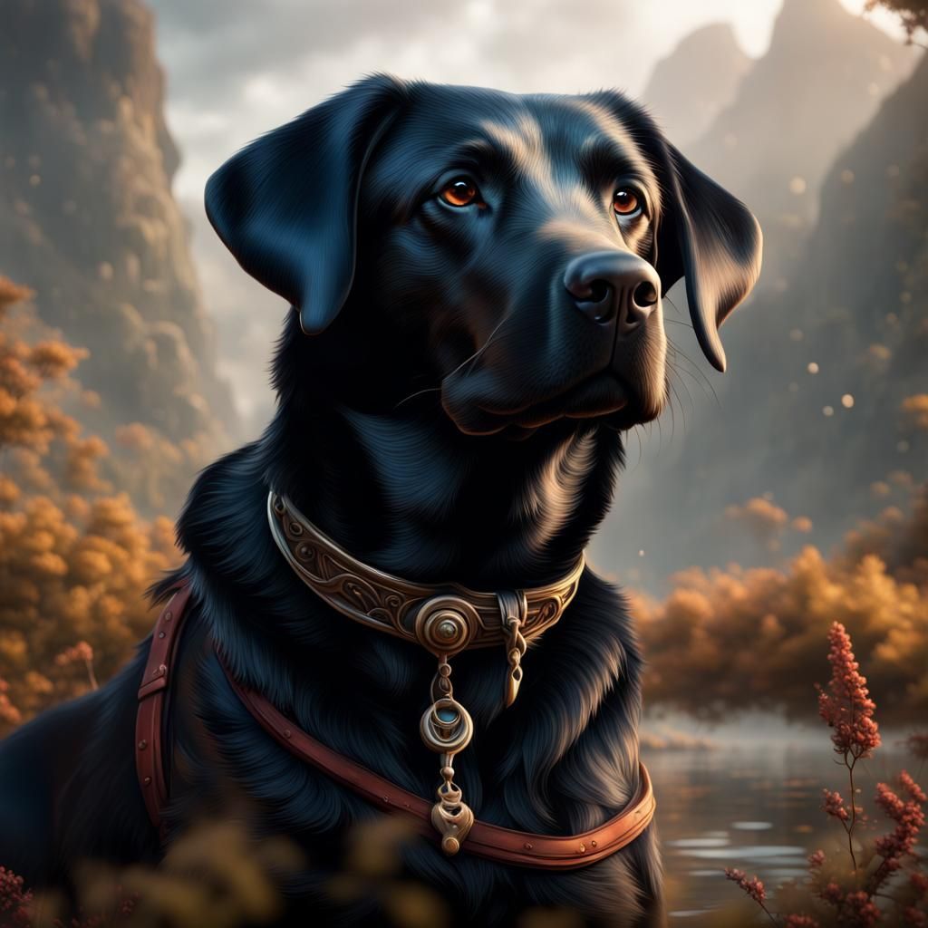 lily the Labrador