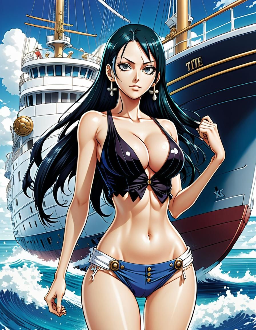 Nico Robin from One Piece - AI Generated Artwork - NightCafe Creator