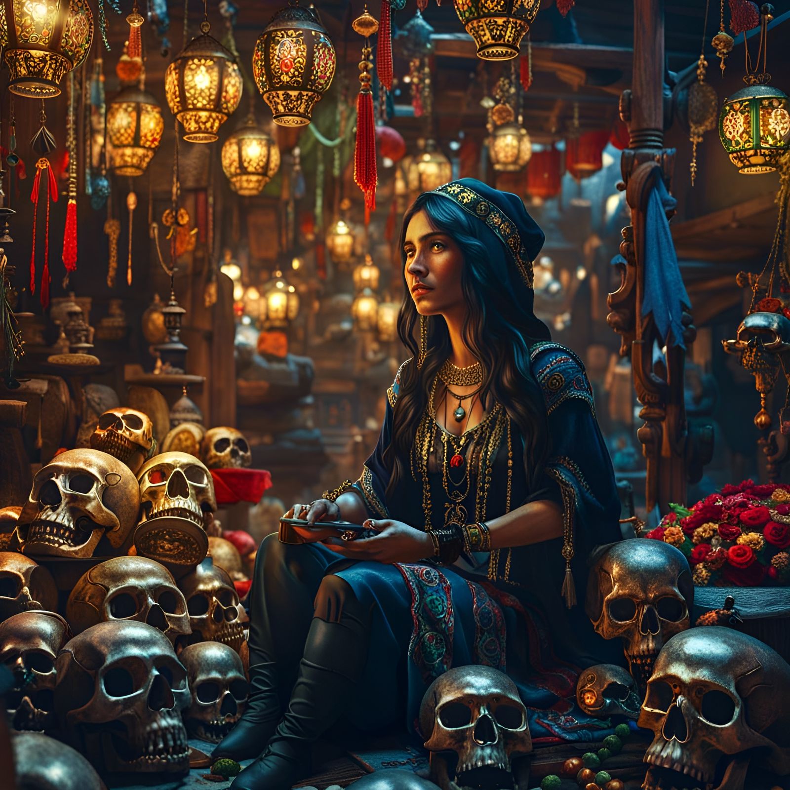 Order of Soul black market - AI Generated Artwork - NightCafe Creator