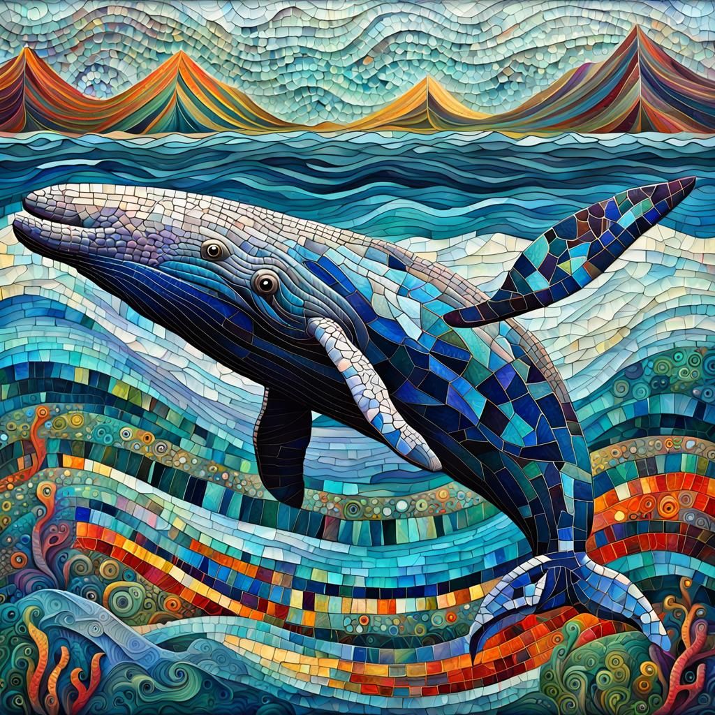 Mosaic Whale IV