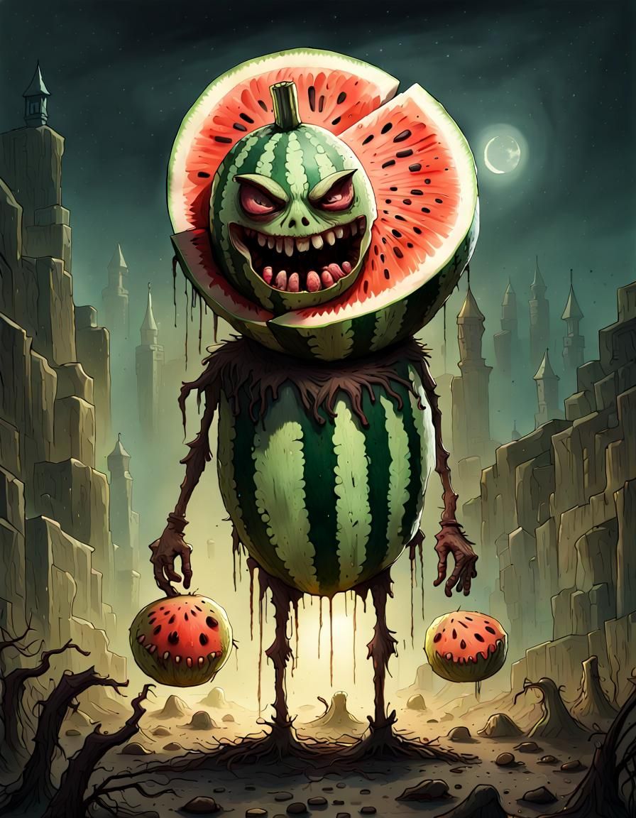 Beware the watermelon man