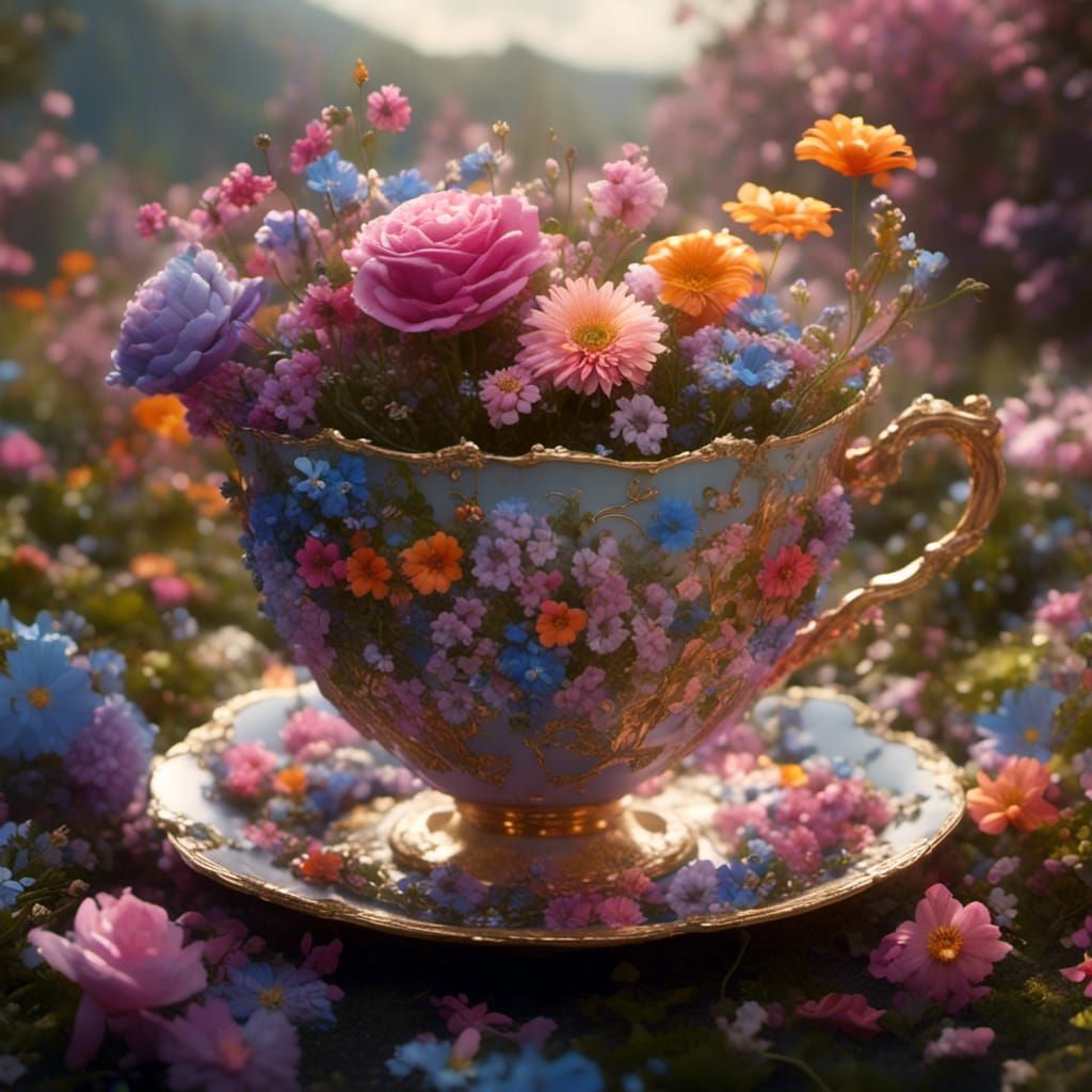 Pretty In Flowers.