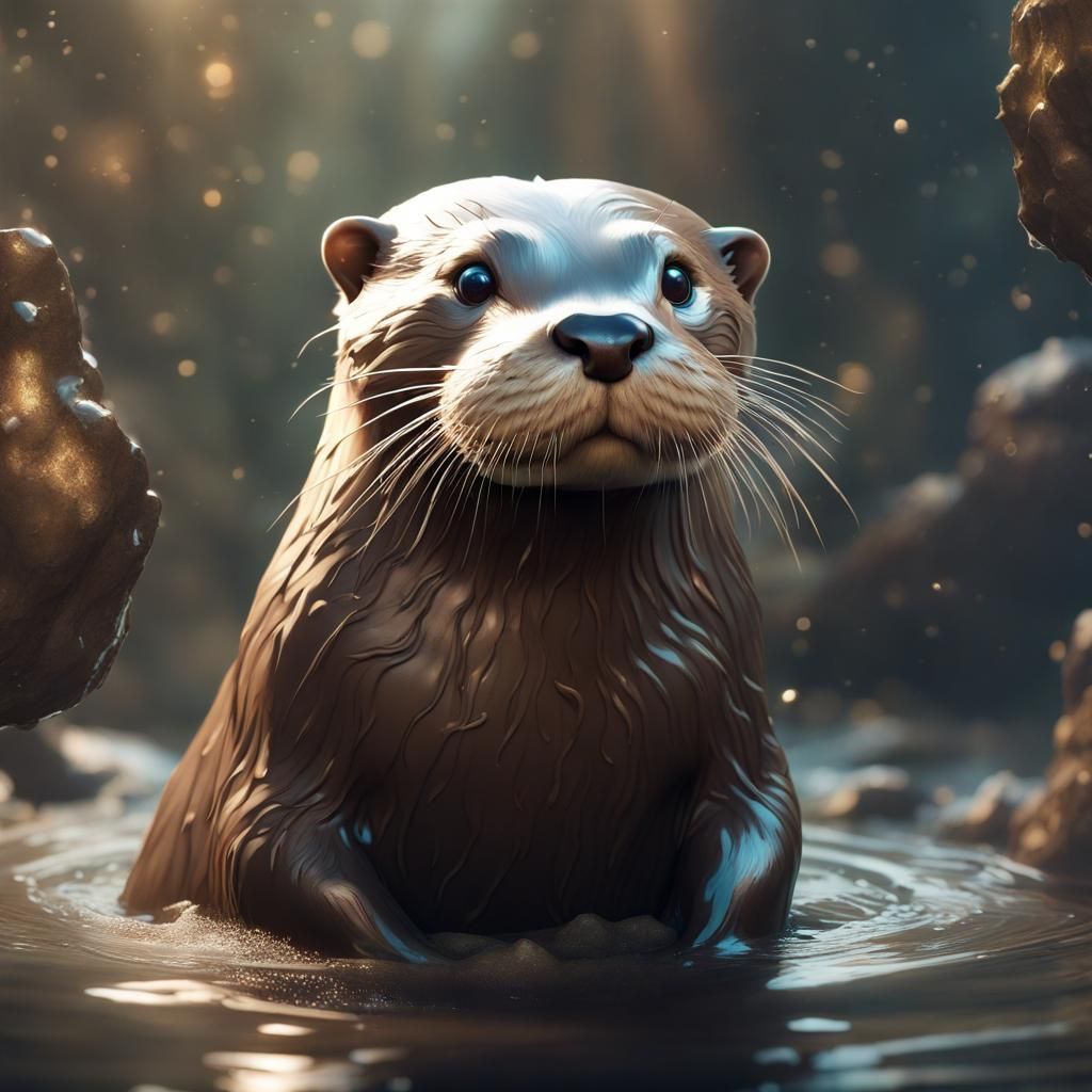 Otter - AI Generated Artwork - NightCafe Creator