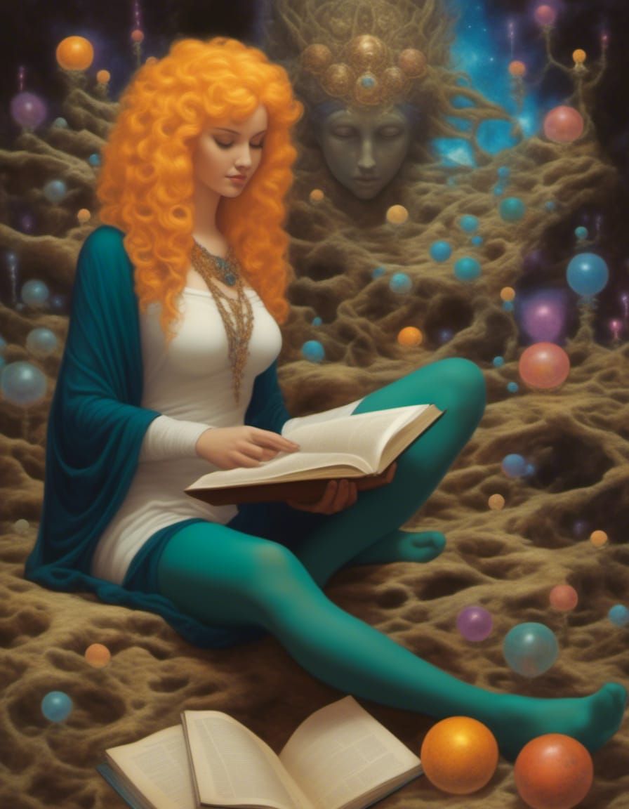 Goddess of the Nerds Digital Art