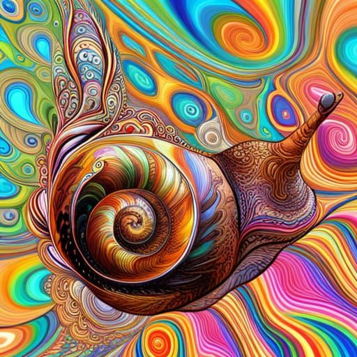 Cosmic snail