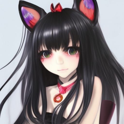 Asian Nekomimi .. - AI Generated Artwork - NightCafe Creator