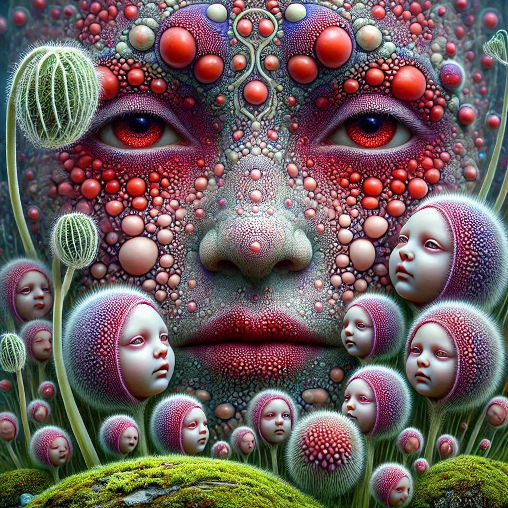 She Sees Her Babies Ripening....