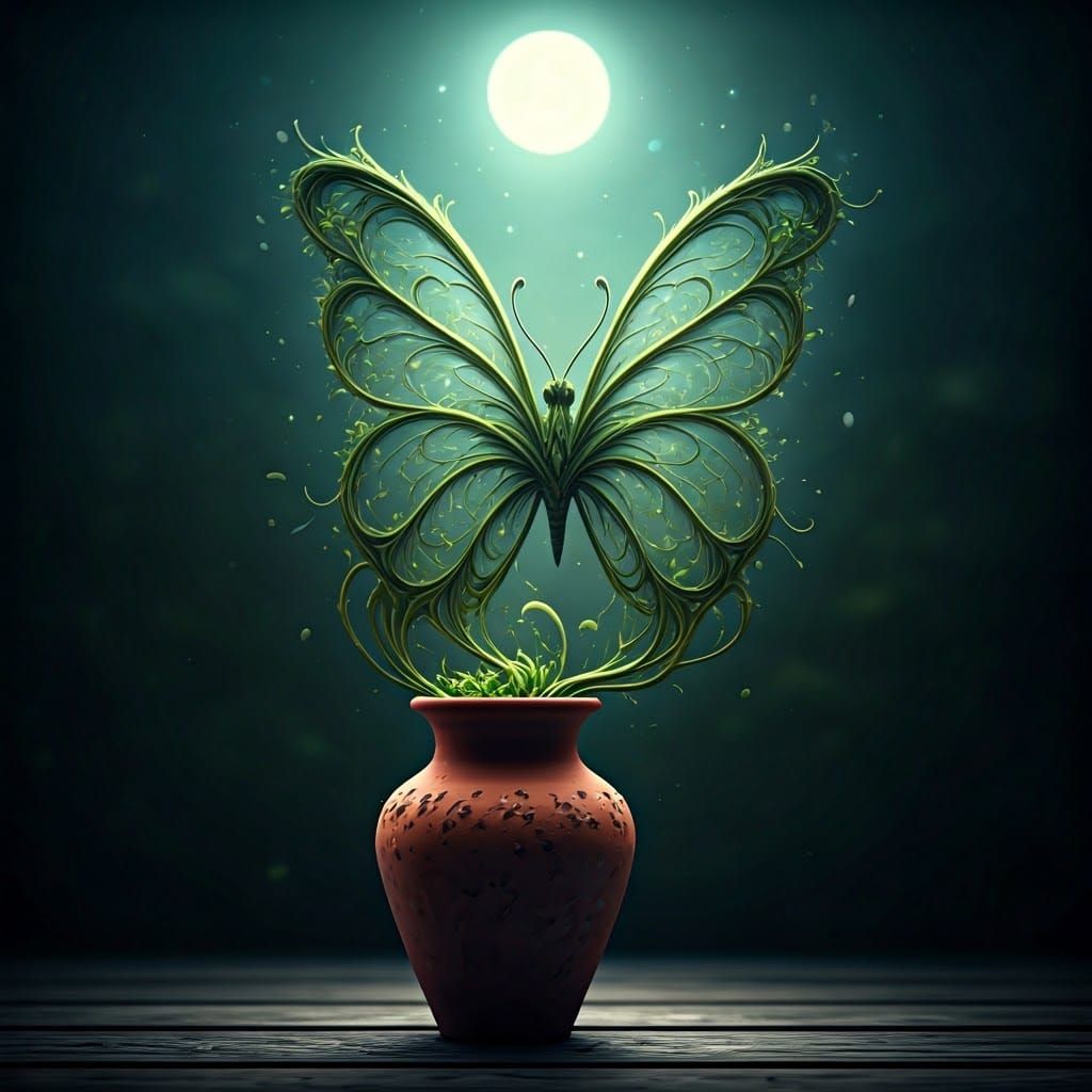 Imaginary Butterfly Plant