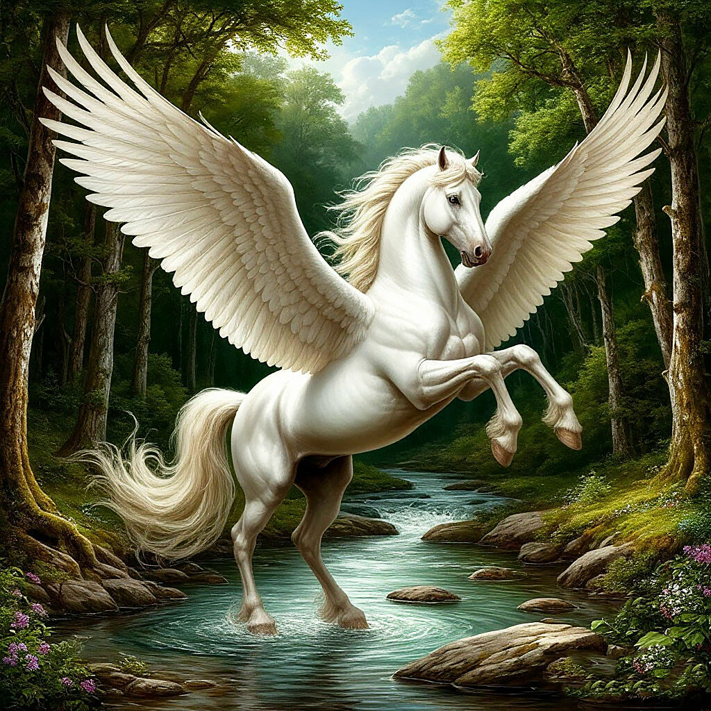 Крылатый конь Пегас